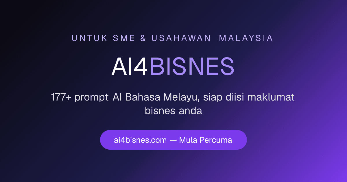 5 Prompt AI untuk Bantu Kedai Runcit Anda Jual Lebih Banyak di Shopee